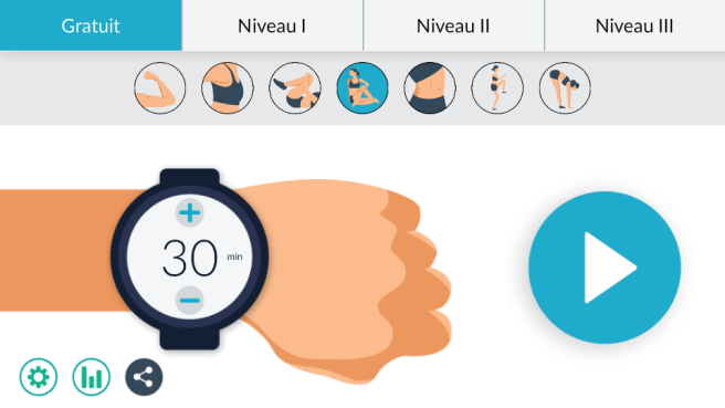 women-workout-reglage-du-temps-de-seance