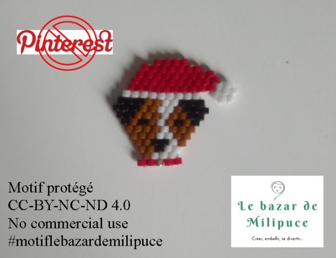 jack russel de noel le bazar de milipuce