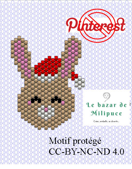 le bazar de milipuce lapin de noel diagramme