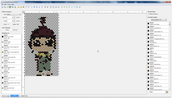 easy bead résultat 20 colonne