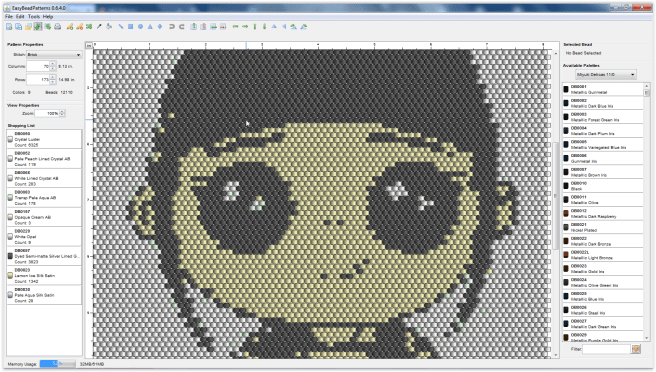 easy bead résultat 70 colonnes