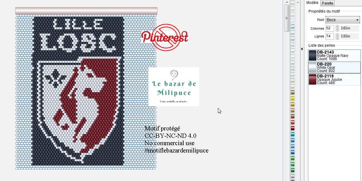 logo du losc le bazar de milipuce