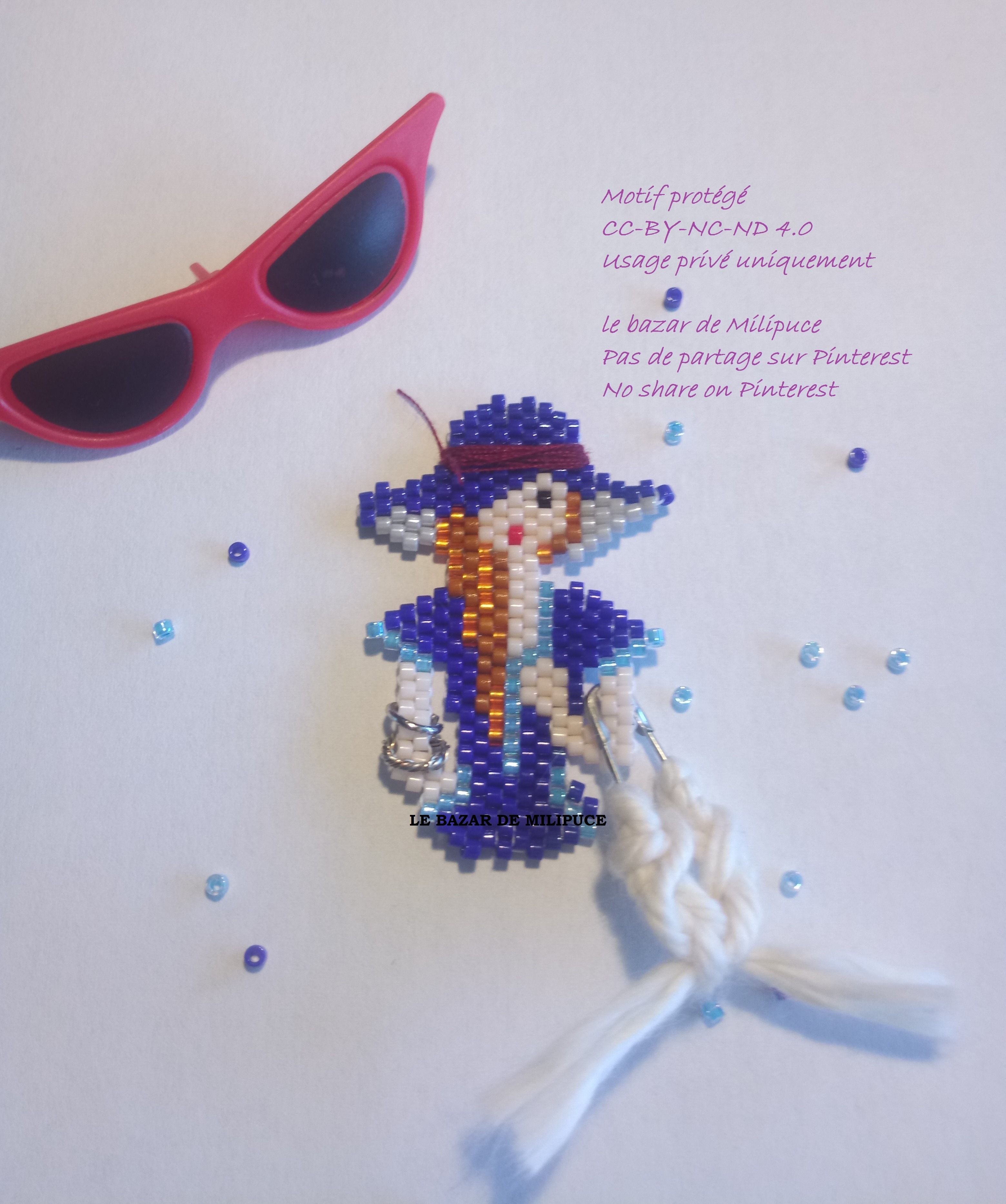 la modeuse de la plage le bazar de milipuce2